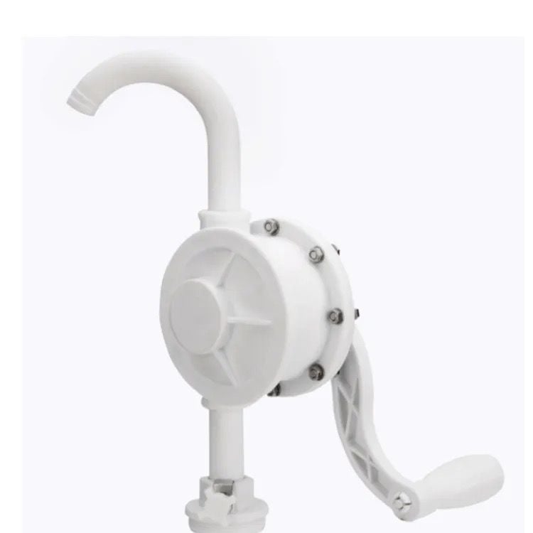 Bơm hóa chất quay tay bằng nhựa PP Four Leaf CH8016P