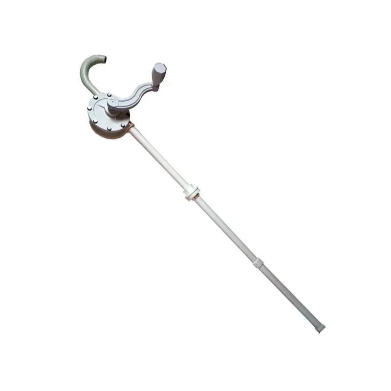 Bơm hóa chất quay tay bằng nhựa PP Four Leaf CH8016P