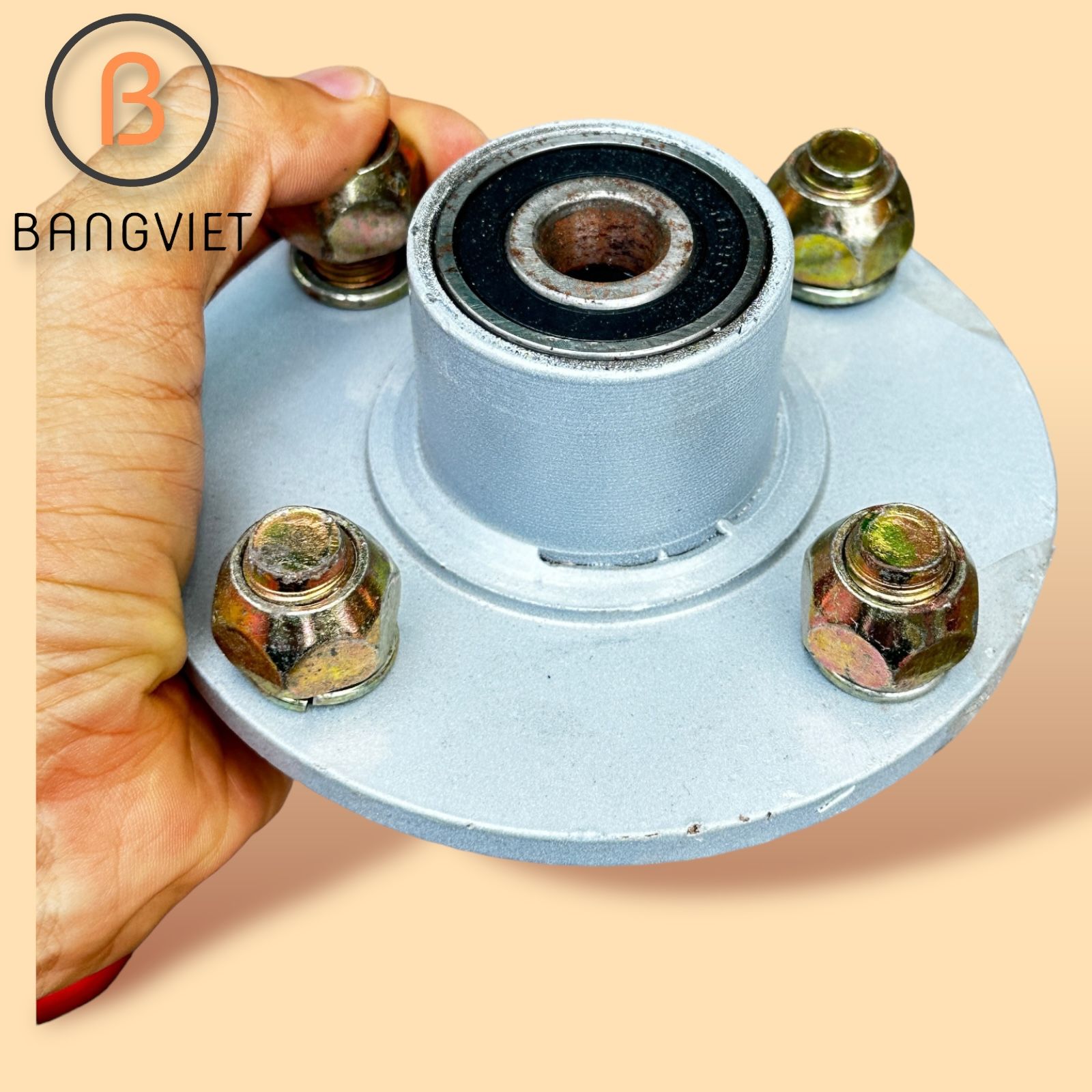 May ơ Bánh Trước 13mm - Lắp Được Cho Bánh Xe 400-8, 400-10, 350-8, 300-8