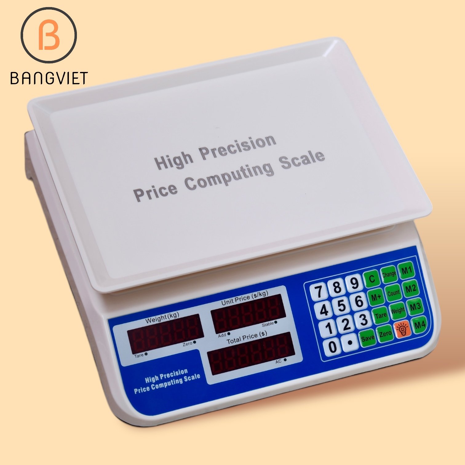 Cân điện tử tính tiền 2 mặt BV202