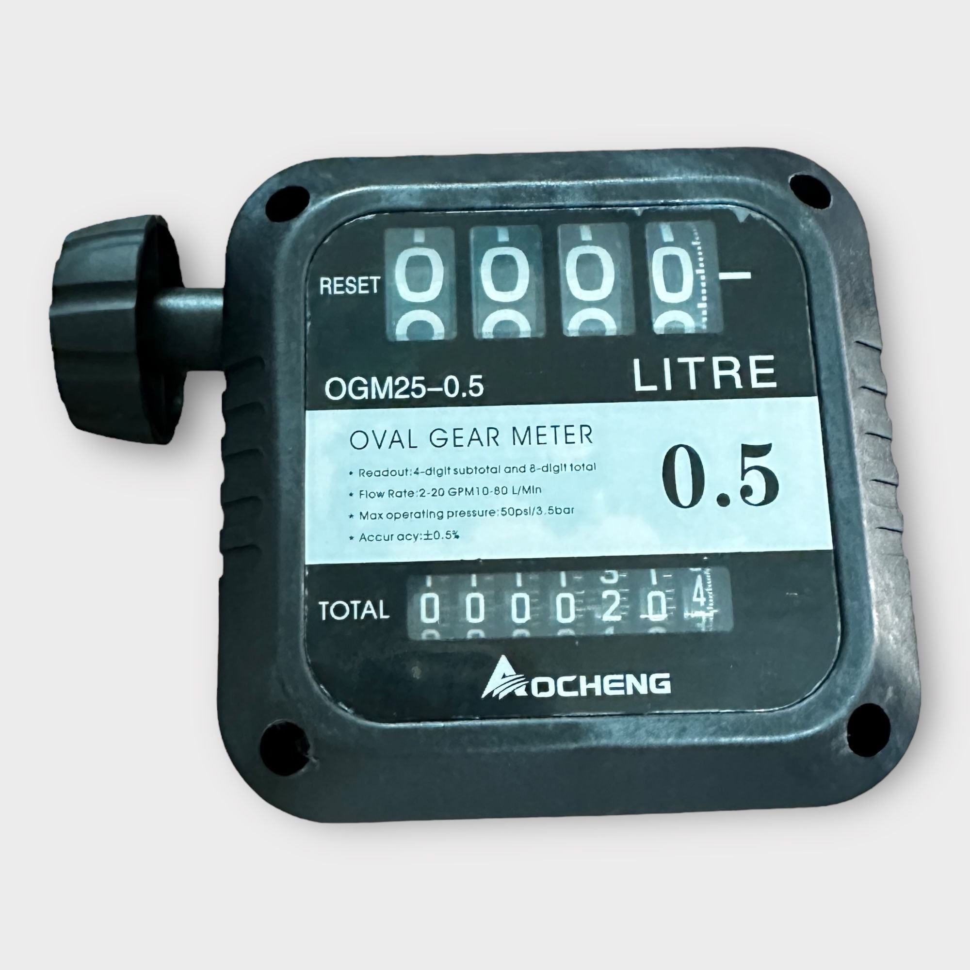 Đồng hồ đo dầu bánh răng OGM 25NT - Newtech