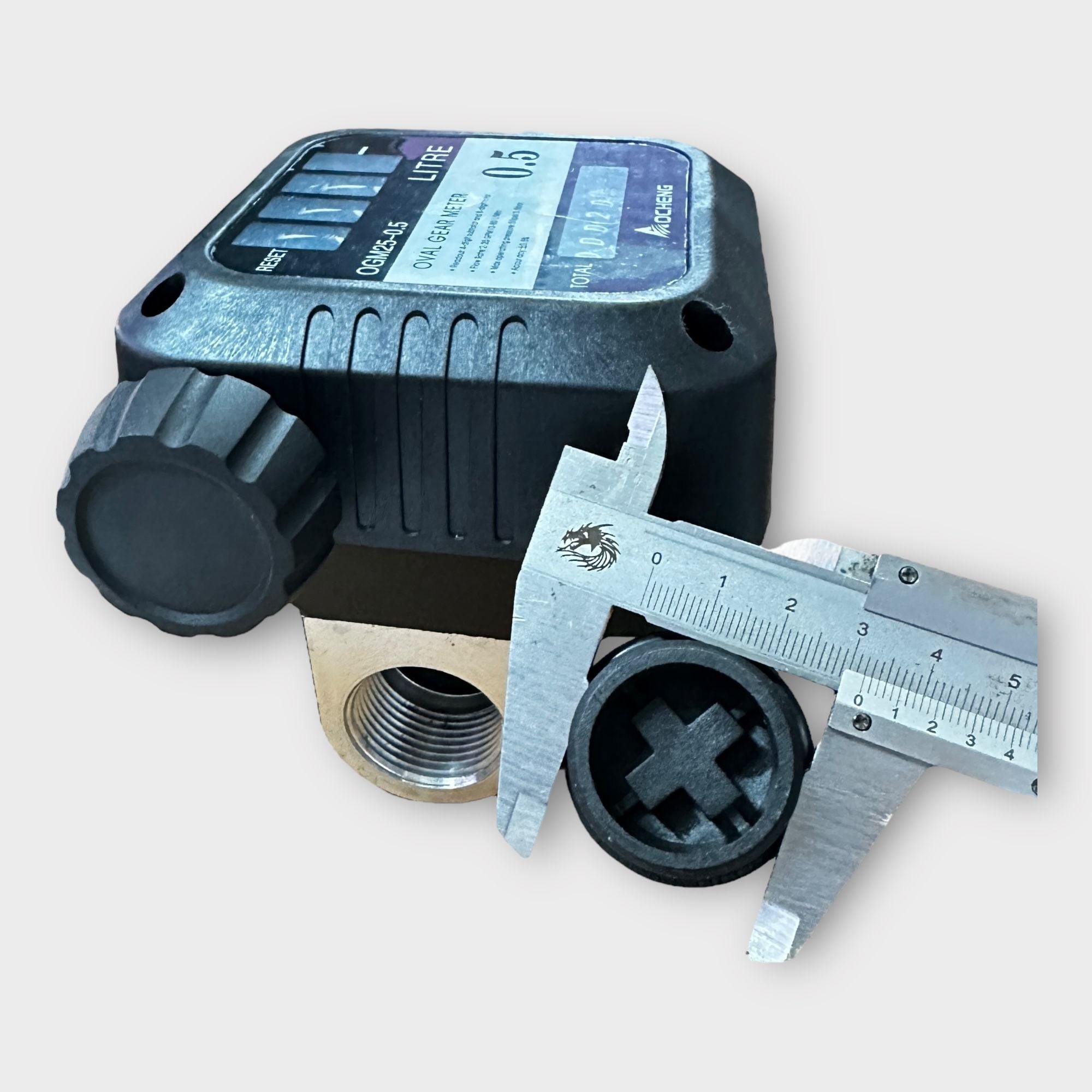 Đồng hồ đo dầu bánh răng OGM 25NT - Newtech