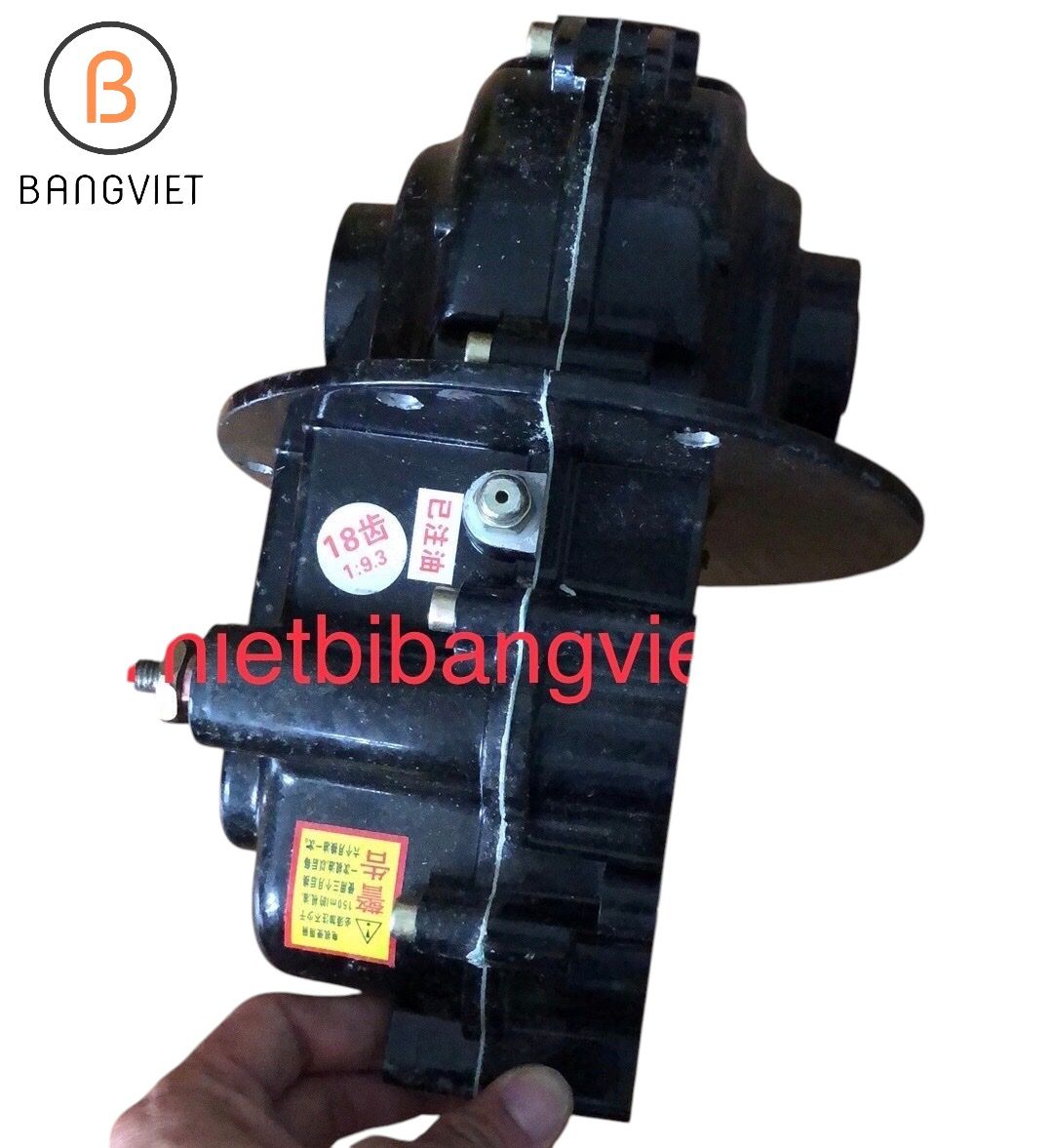 Hộp số kín xe điện BLDC 18 răng, 6 răng