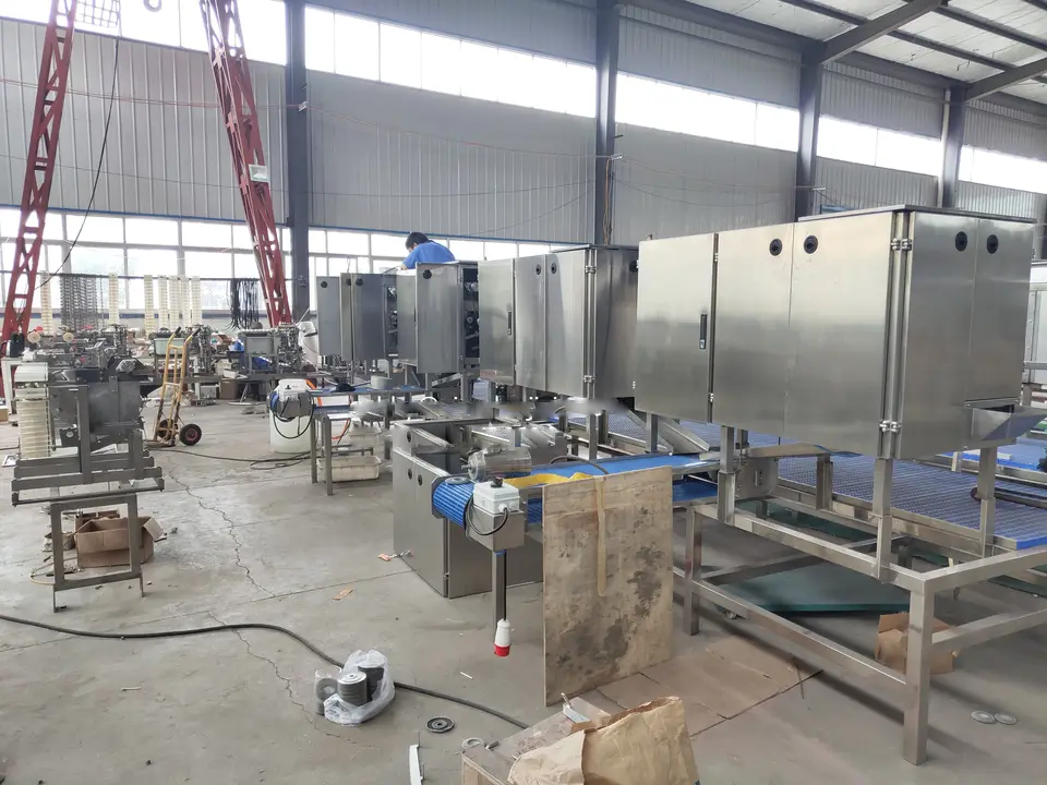 Máy bóc vỏ tôm tự động