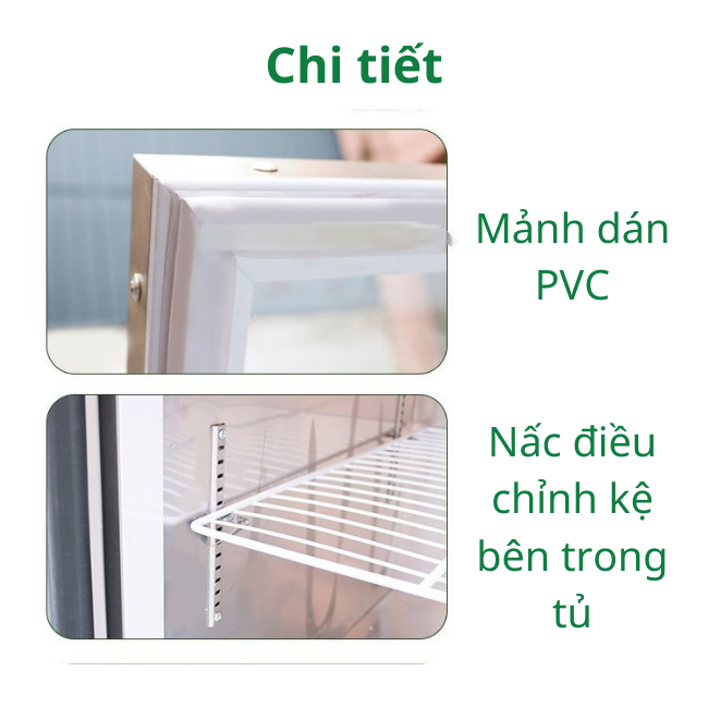 Bàn trưng bày salad sandwich, hamburger 1 cửa/ Tủ trung bày làm lạnh 1 cánh