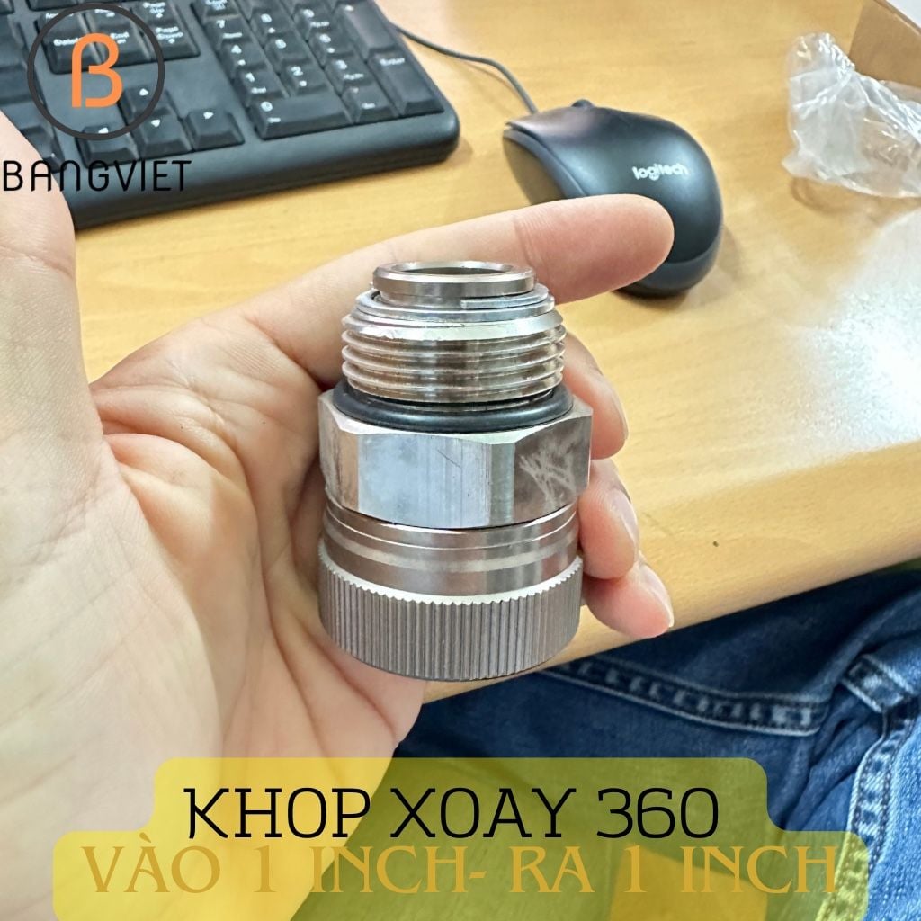 Khớp xoay 360 độ ngắn các cỡ
