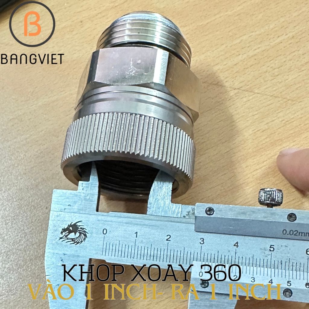 Khớp xoay 360 độ ngắn các cỡ