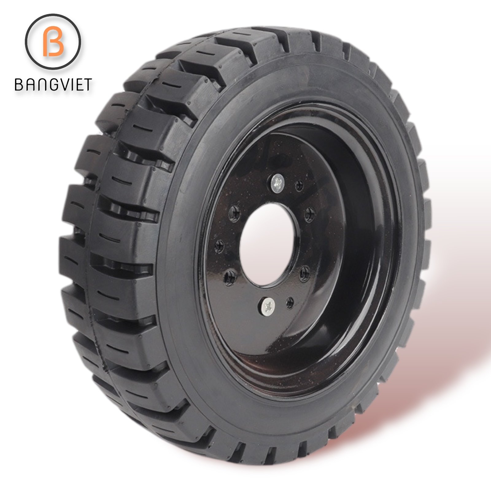 Bánh Xe Đặc 350x100 - Chịu Tải Cao, Độ Bền Vượt Trội