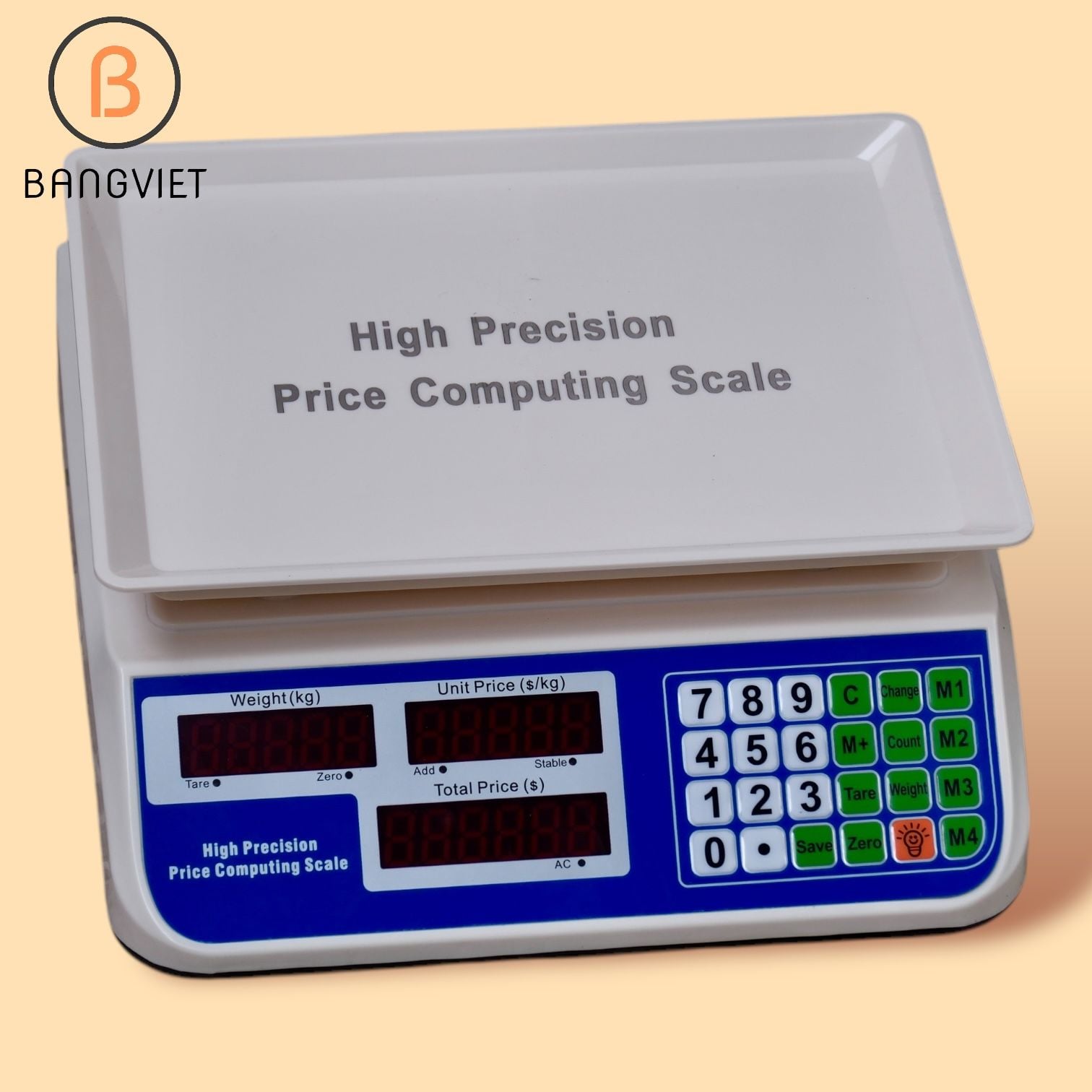 Cân điện tử tính tiền 2 mặt BV202