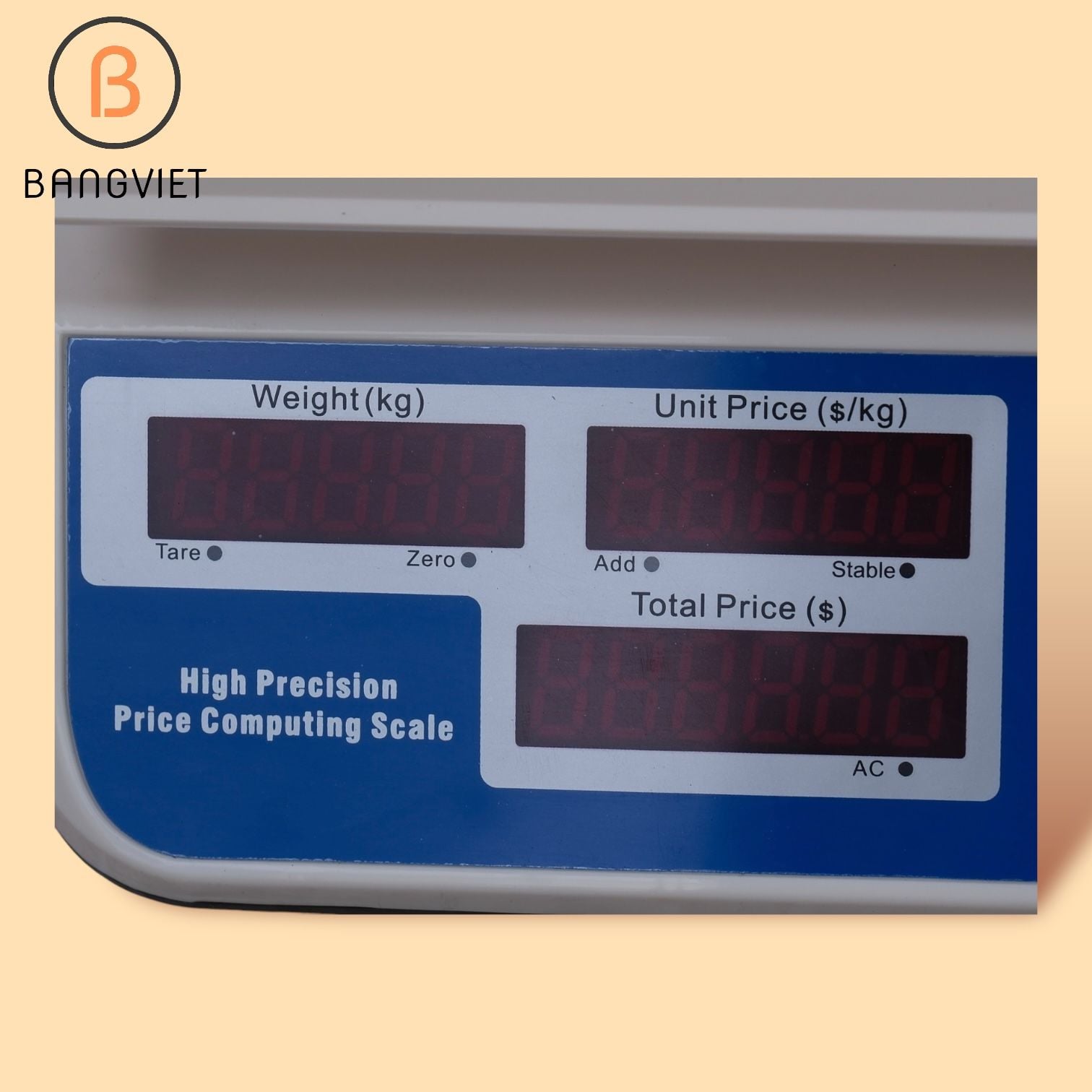 Cân điện tử tính tiền 2 mặt BV202