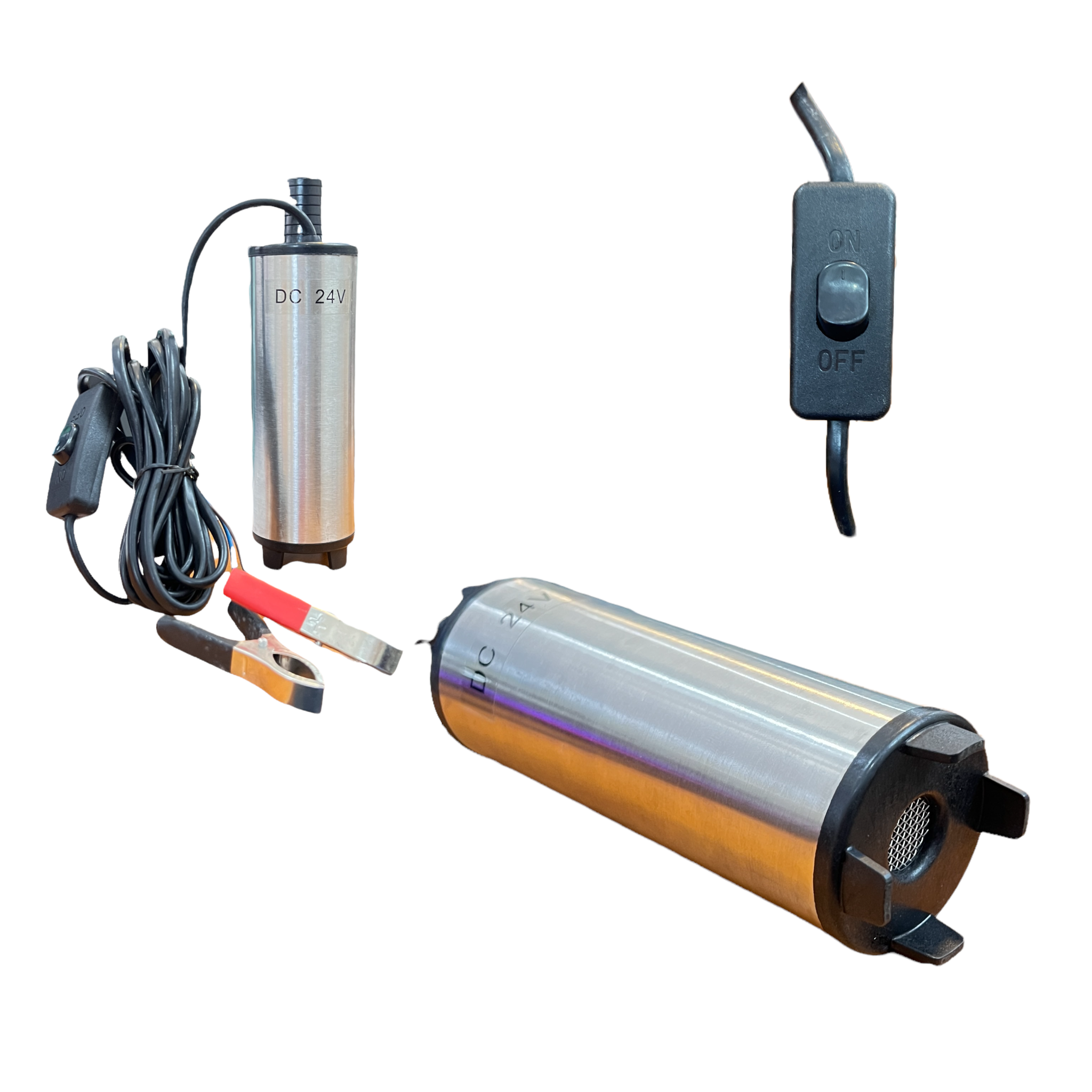 Bơm nhúng chìm, bơm ngập nước Diesel, dầu lửa 12V 24V 12L/p 30L/p