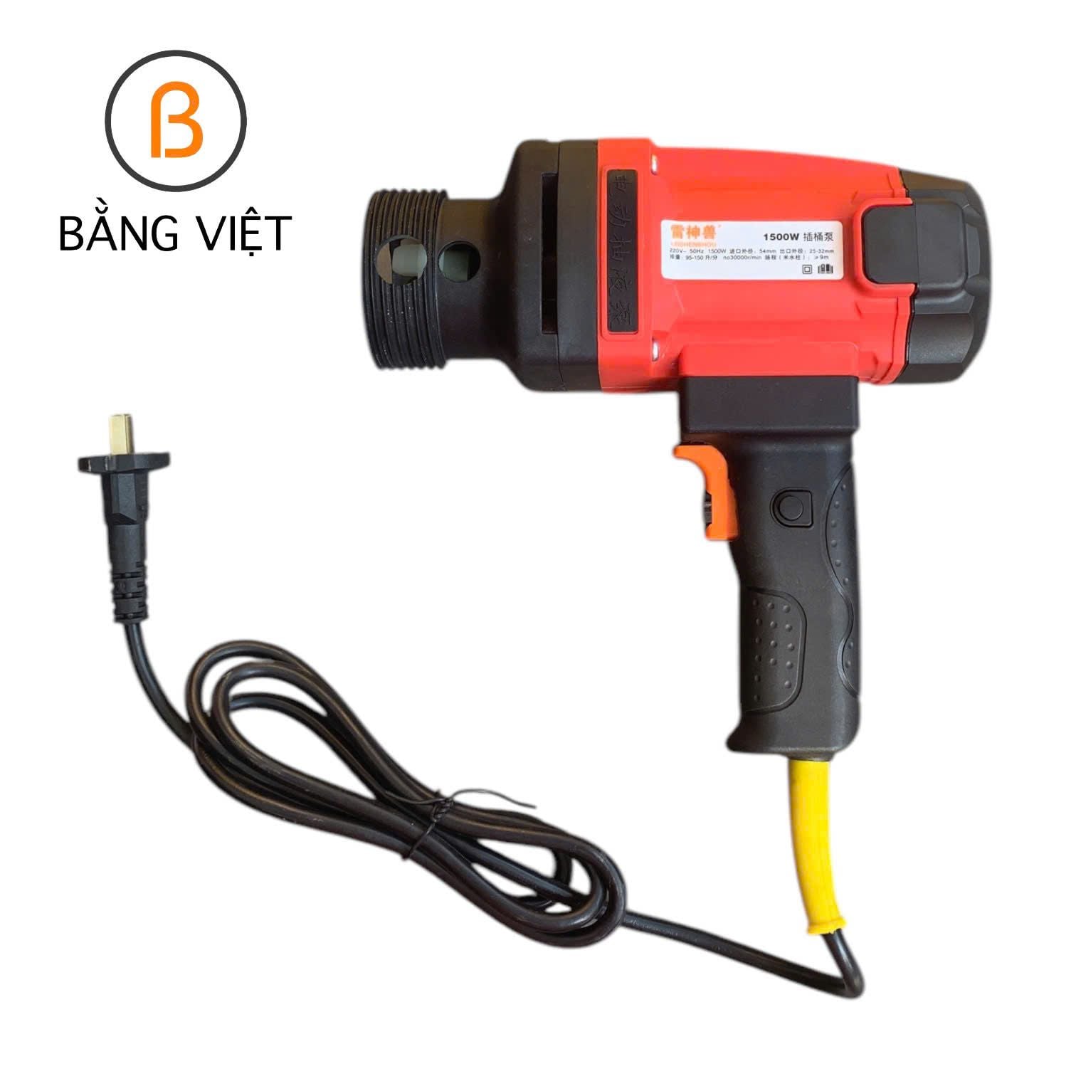 Bơm thùng phi 220V 1000W diesel, dầu thuỷ lực B899 Newtech