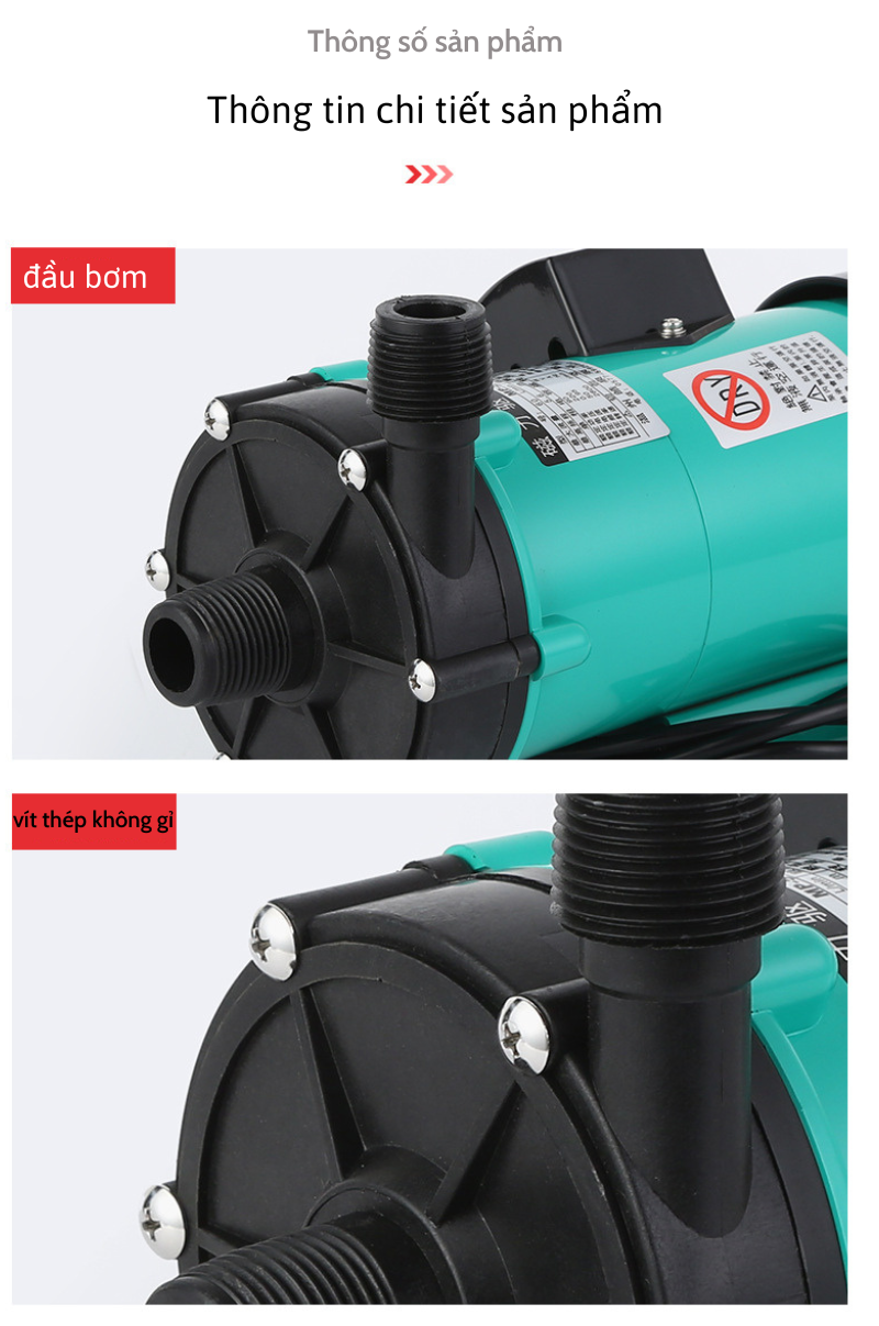 Bơm hoá chất chạy điện MP-6R/10R/15R/20R/30R/40R/55R/70R