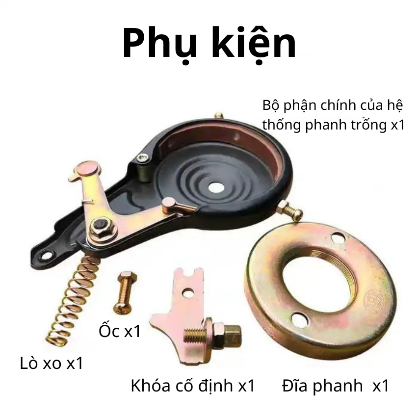 Bộ dây phanh đầy đủ