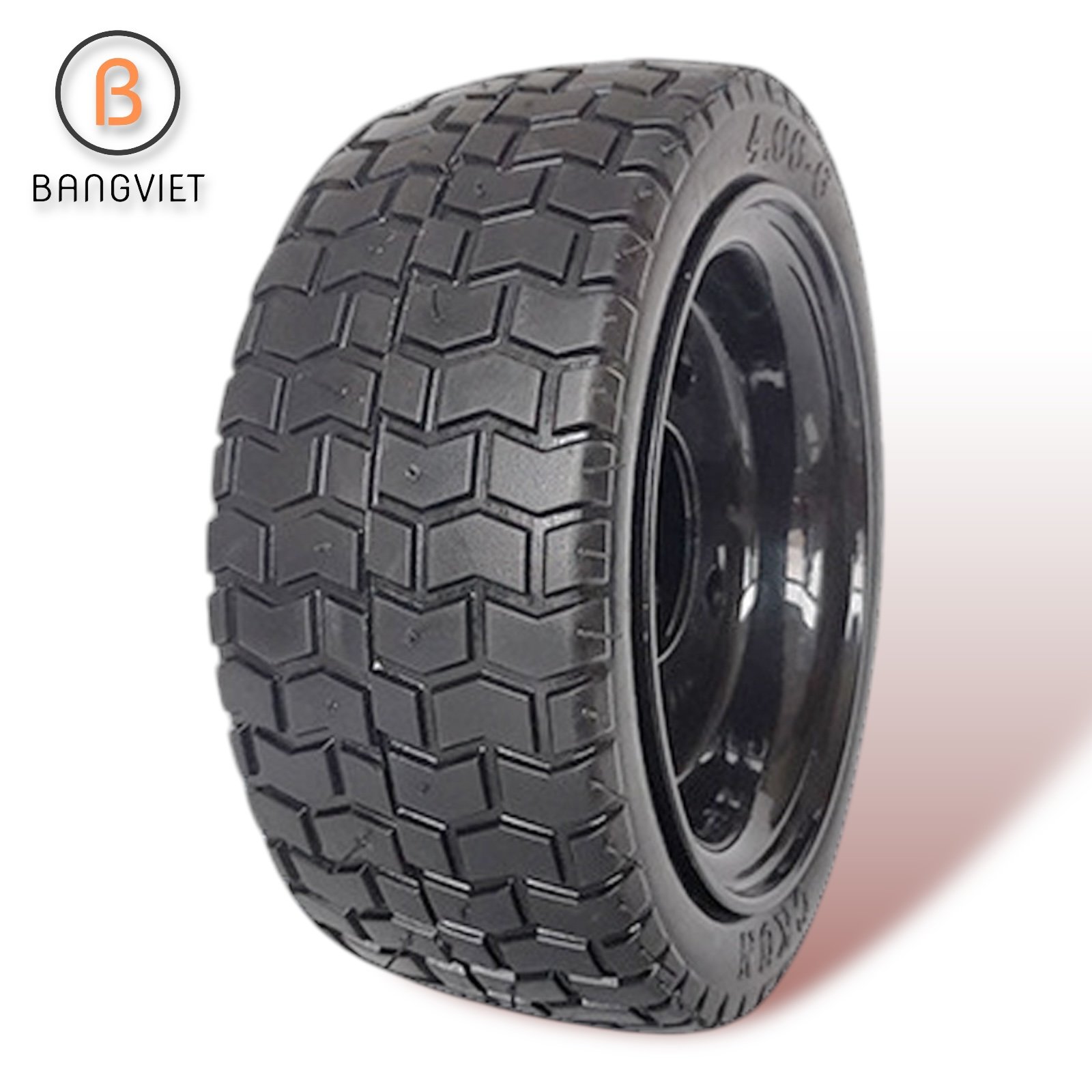 Bánh xe đặc 400-6 đường kính 245mm dày 95mm