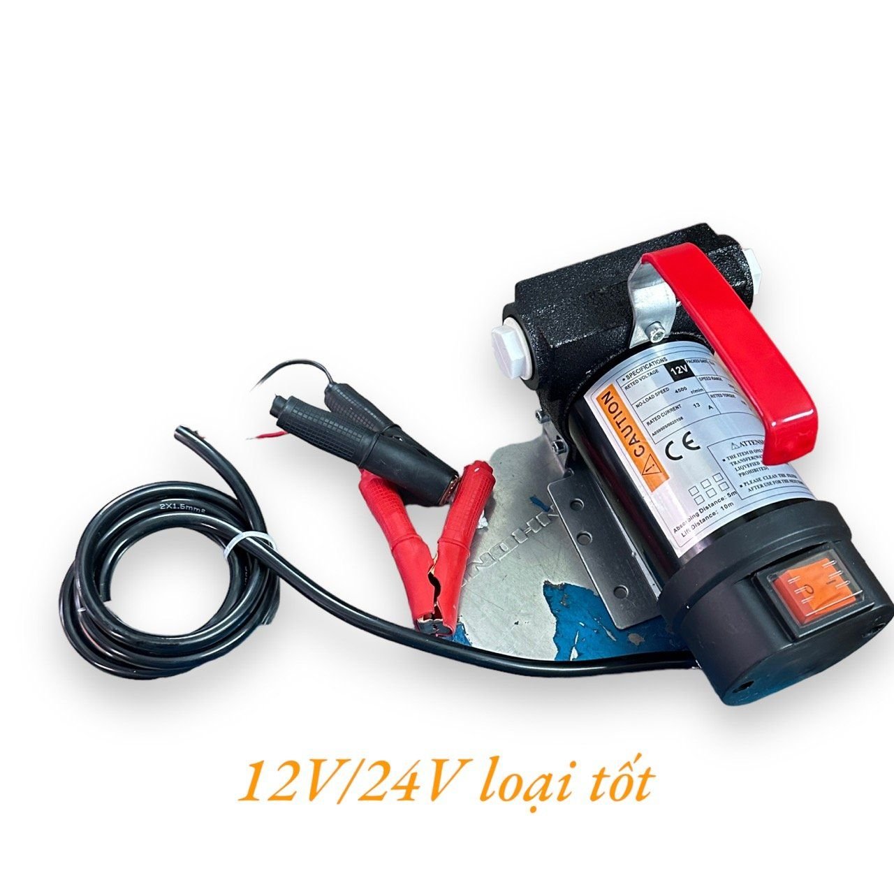 Bơm dầu Diesel chạy điện 12V 24V 40L/P CH8010B