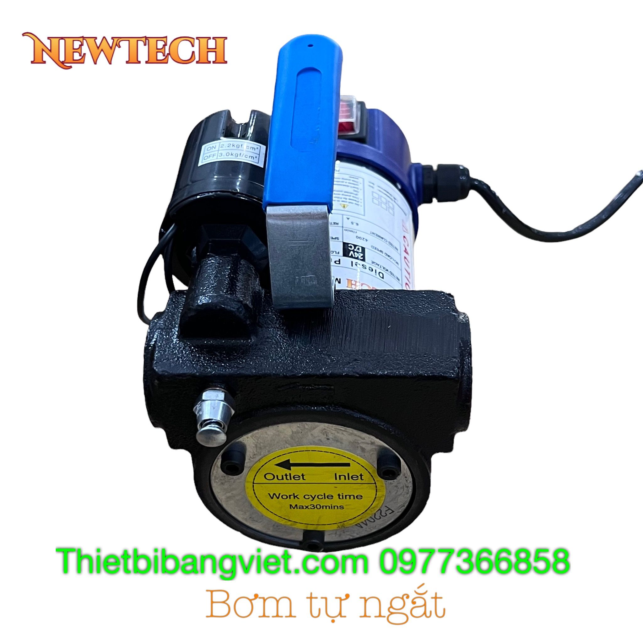 Bơm dầu Diesel chạy điện 12V 24V 40L/P CH8010B