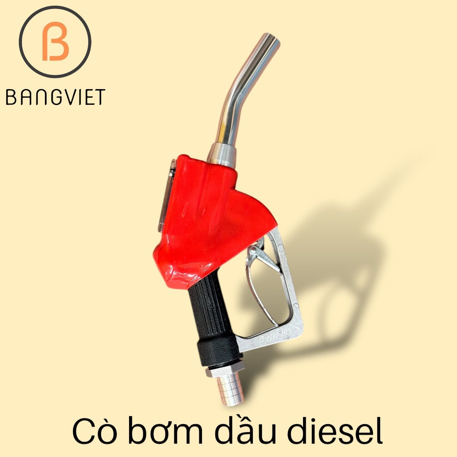 Cò ( Vòi ) bơm xăng dầu có đồng hồ V33 màu đỏ