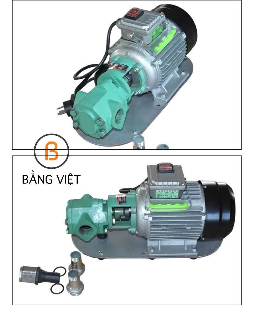Bơm dầu bánh răng Diesel, dầu hỏa, dầu động cơ, dầu thủy lực, dầu bánh răng 220V 380V 110L/P