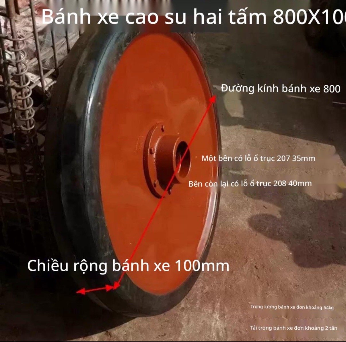 Bánh xe đặc A44