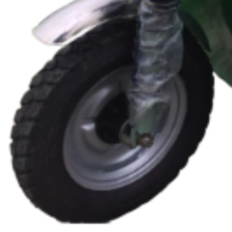 Bộ bánh trước xe điện 400-12 B8856