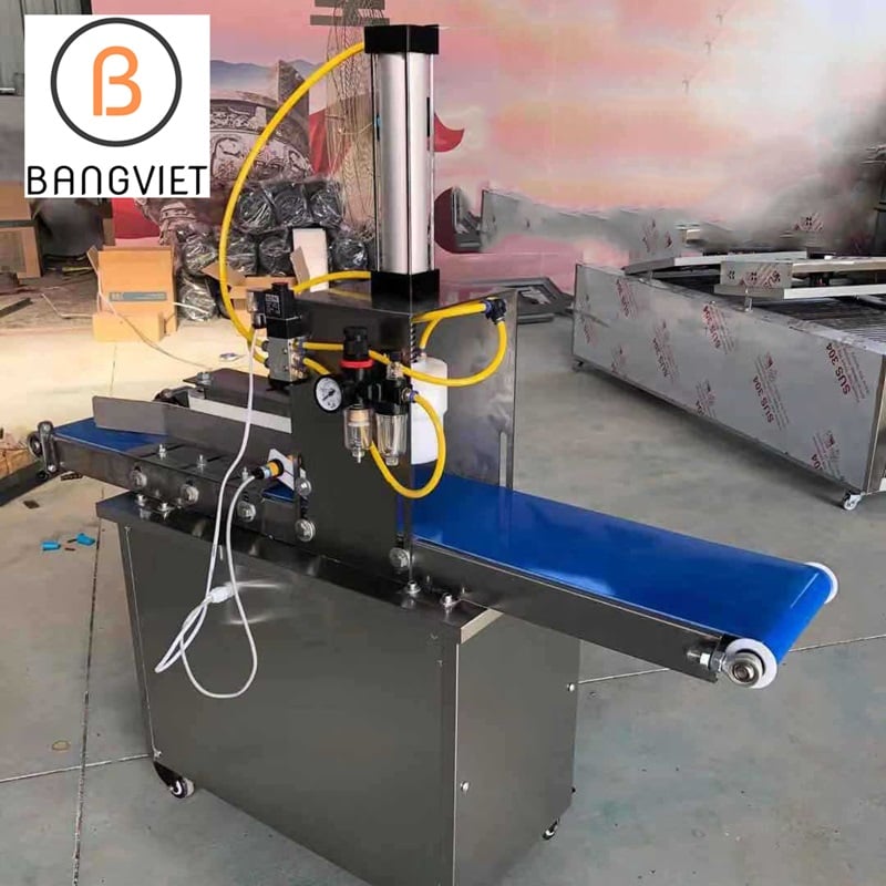 Máy dập tạo hình thực phẩm bằng khí nén - máy ép khuôn bánh trung thu