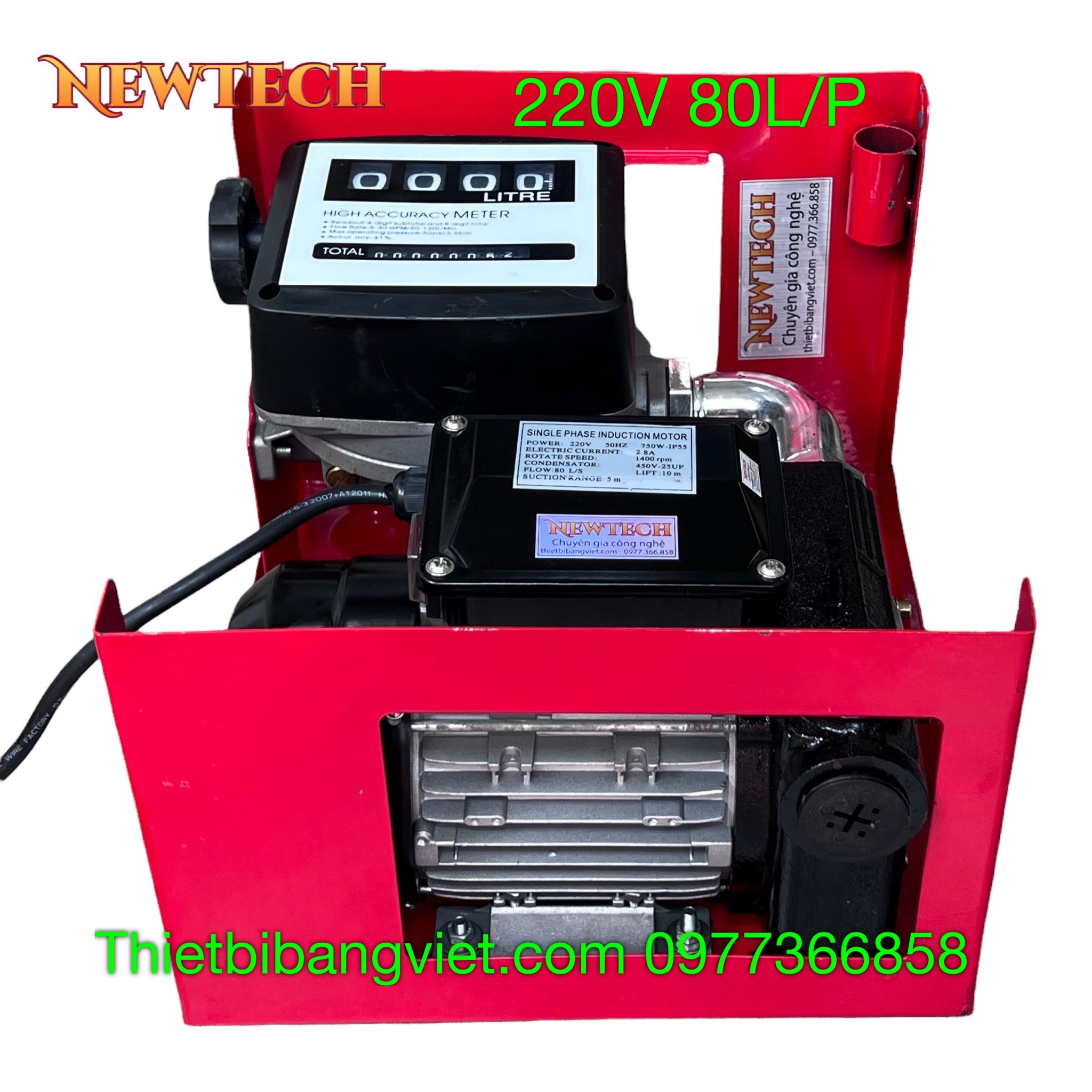 Bộ KIT bơm dầu Diesel 220V 80 L/P Model: B119