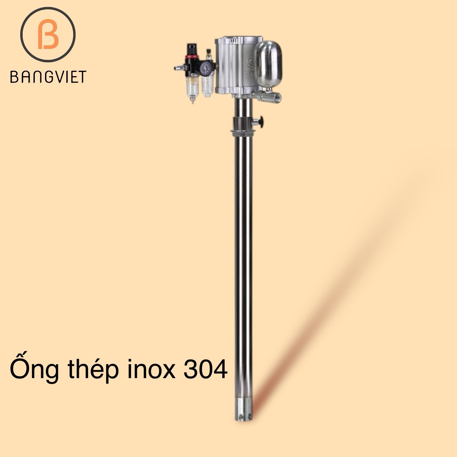 Máy bơm dầu nhớt, dầu thuỷ lực định lượng bằng khí nén