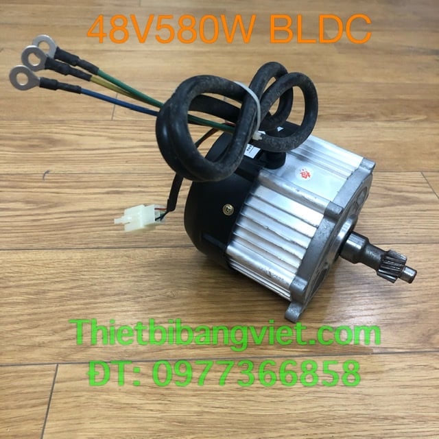 Động cơ BLDC mô tơ xe điện liền cầu