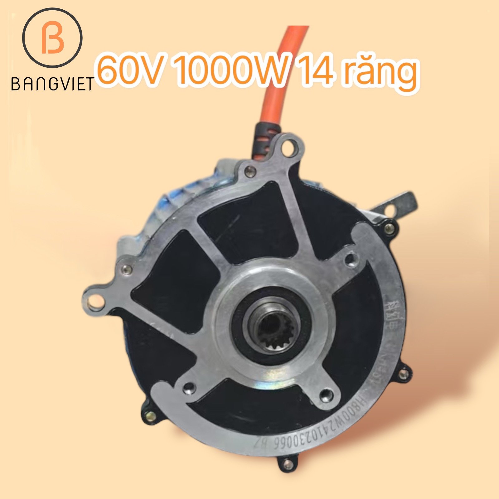 Động cơ và điều tốc BLDC 60V1000W 14 răng