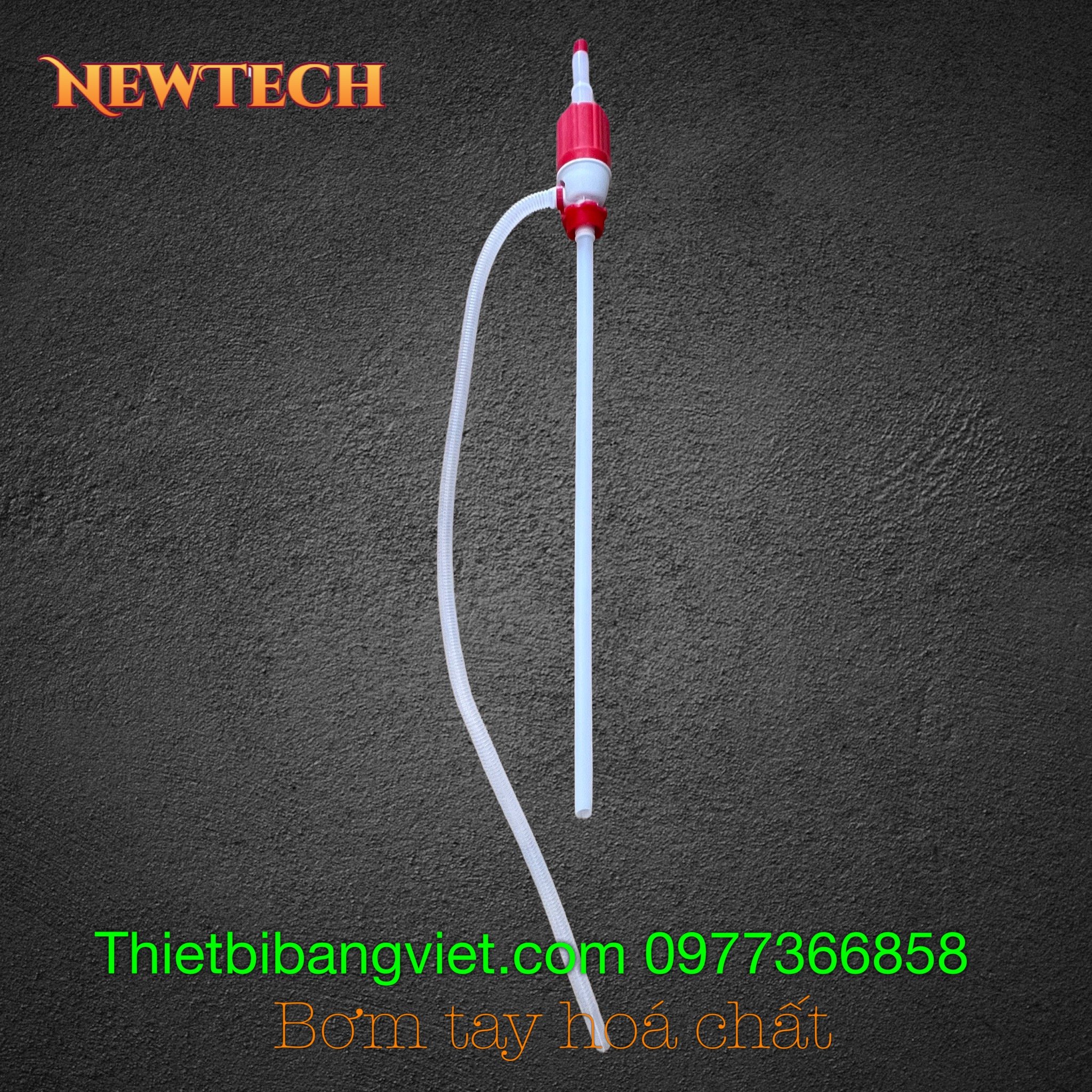 Bơm tay hóa chất bằng nhưa 4A HDPE