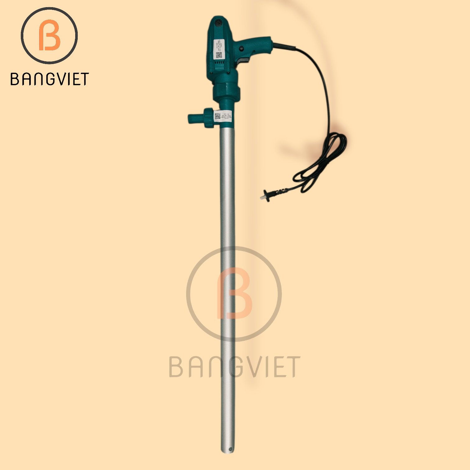 Bơm dầu diesel, dầu thuỷ lực cắm thùng phi 220V 1280W