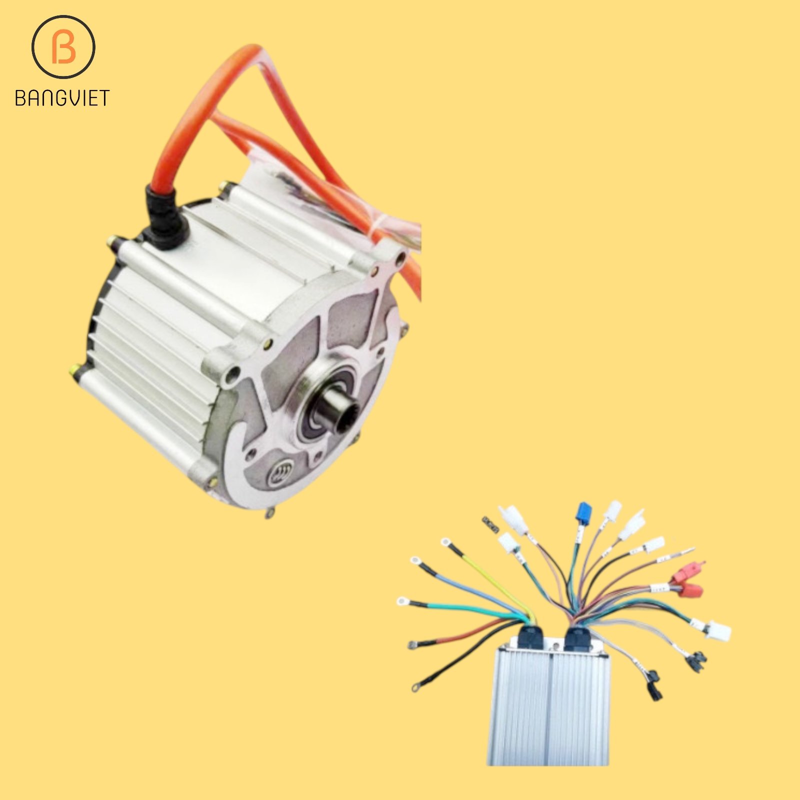 Động cơ và điều tốc BLDC 60V1000W 14 răng