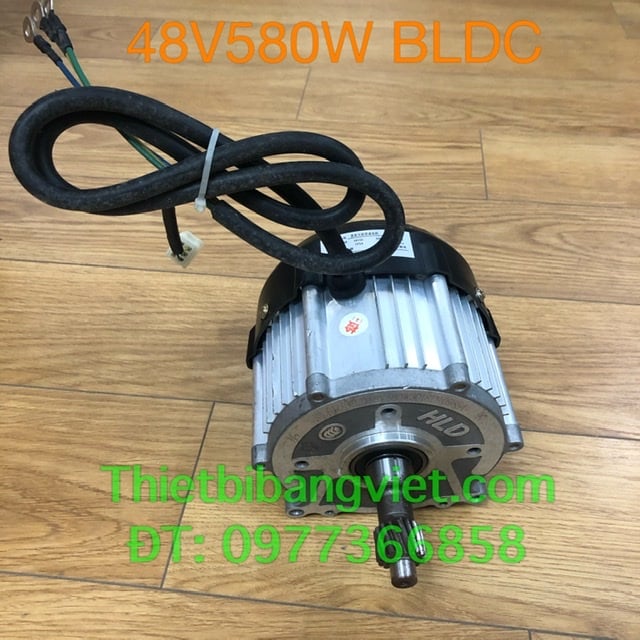 Động cơ BLDC mô tơ xe điện liền cầu