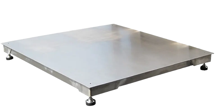 Cân sàn 2000 kg bằng thép không gỉ tấm cực thấp có đường dốc