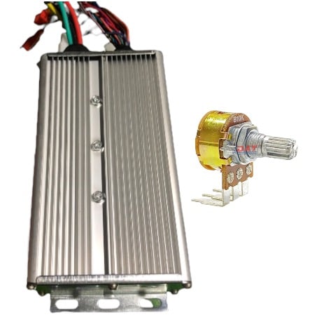 Bộ điều khiển động cơ BLDC 3 pha 48V 60V 72V điều khiển bằng biến trở