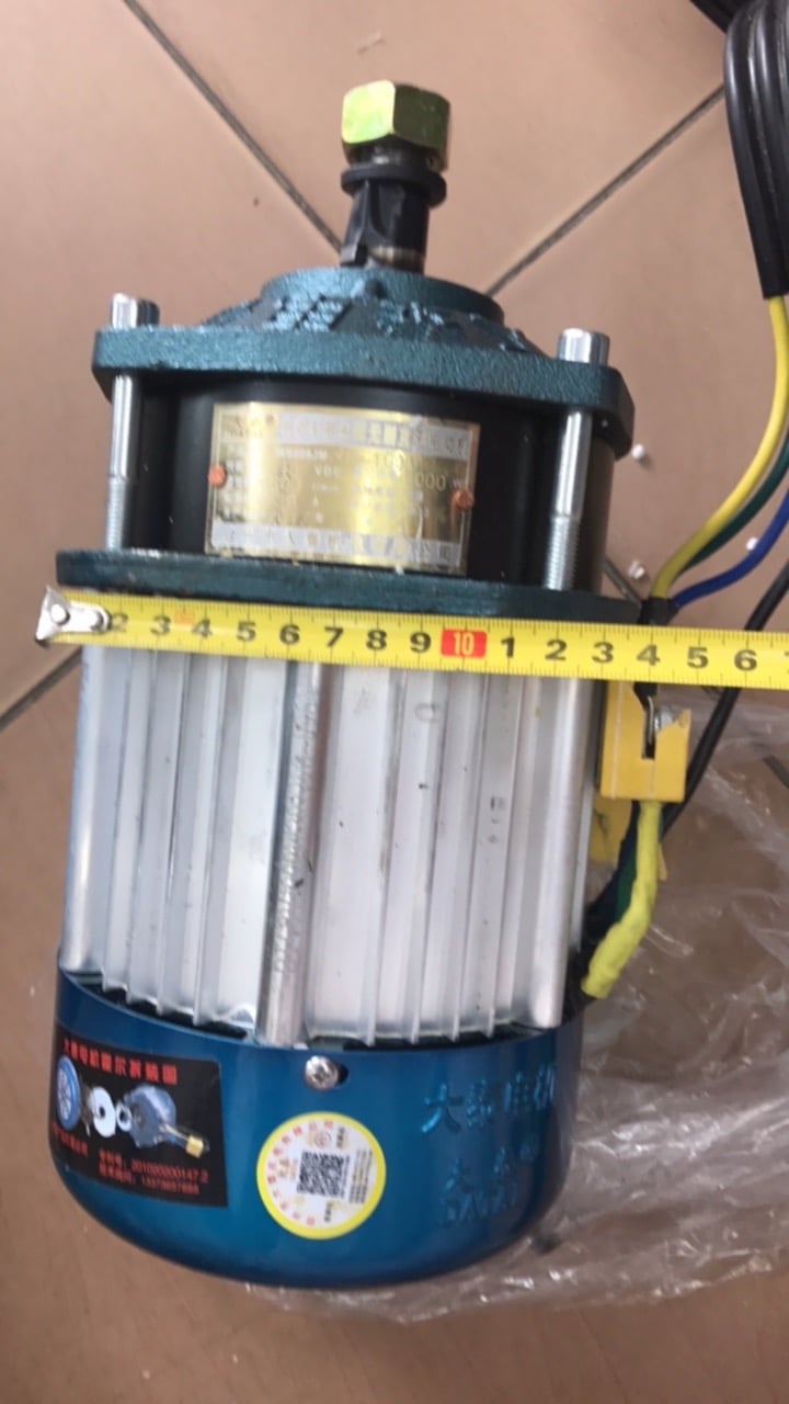 Động cơ xe điện BLDC không chổi than có giảm tốc