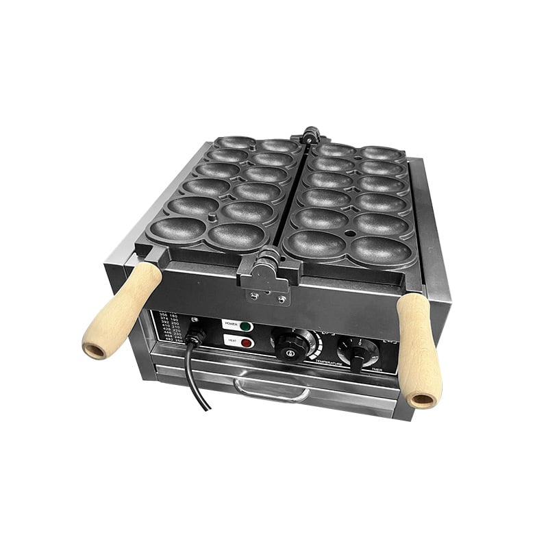 Máy làm bánh hình quả trứng mặt cười 12 bánh chạy điện. Máy chạy điện, chạy gas