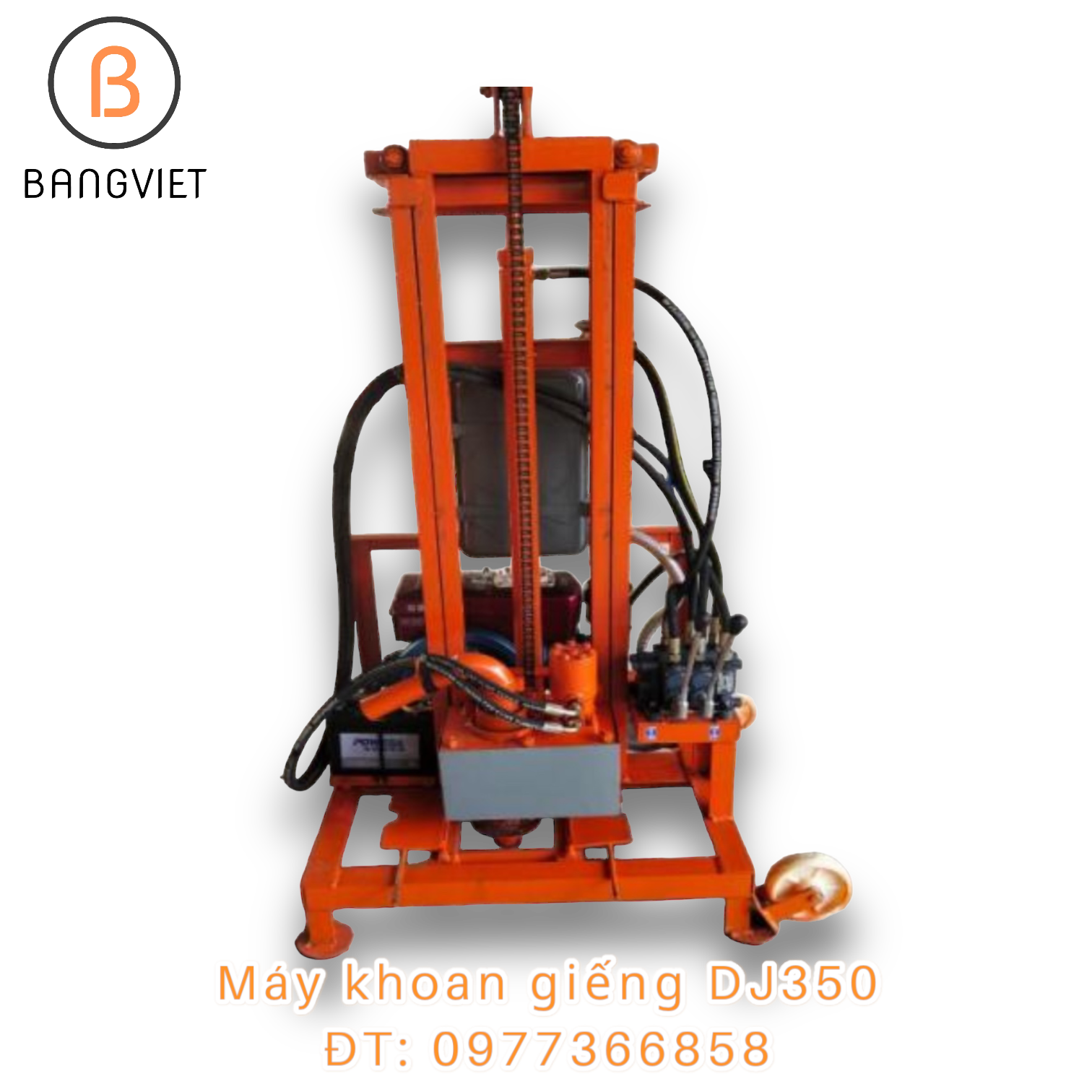 Máy khoan giếng Nước Diesel Model DJ-350