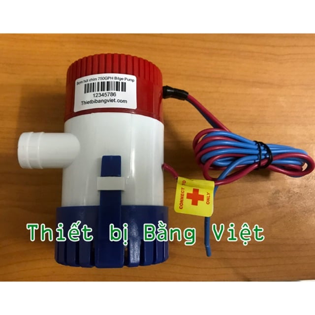 Bơm hút thải, hút bẩn đáy bể 750GPH