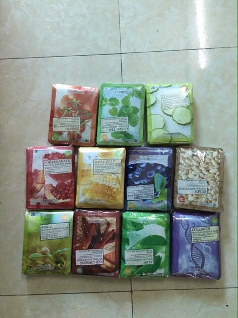 Mặt Nạ 3D Foodaholic Mask Hàn quốc MIX vị