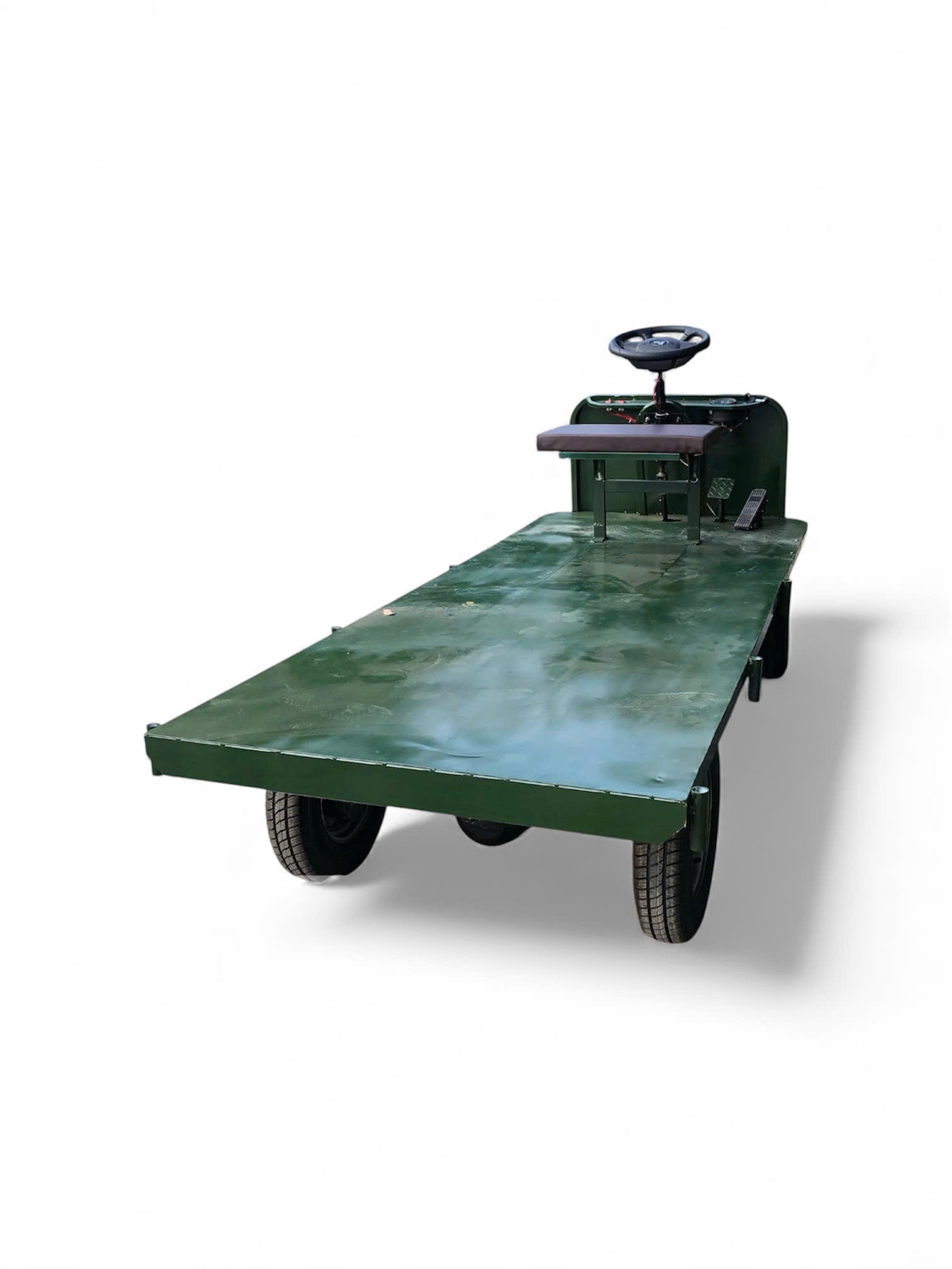 Xe điện 4 bánh chở hàng thùng phẳng 6-800kg