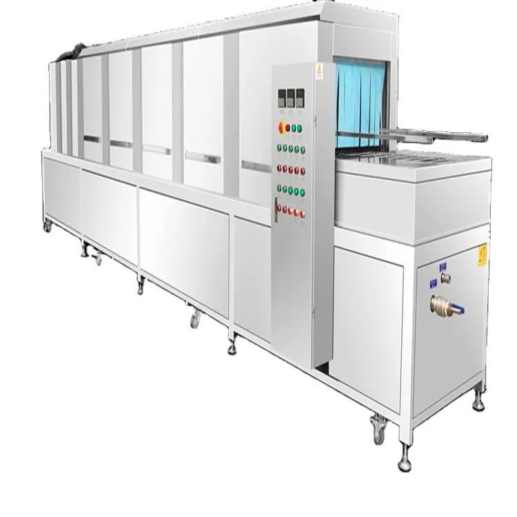 Máy làm sạch giỏ công nghiệp/ Máy rửa hộp nhựa /Máy giặt giỏ