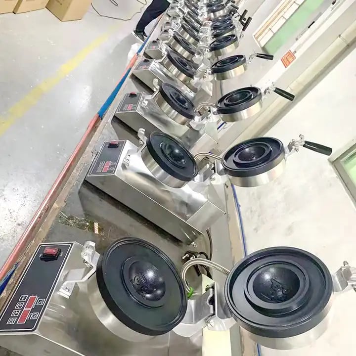 Máy làm bánh mì UFO/ Máy ép bánh mì Panini đĩa bay chống dính/ Máy làm bánh mì kẹp thịt UFO