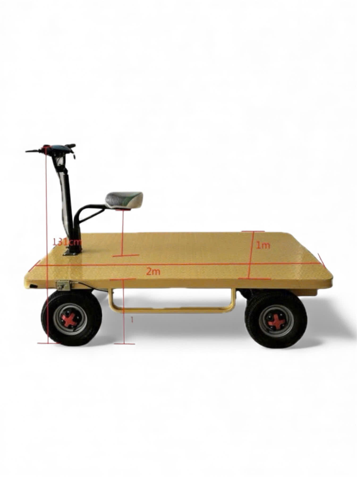 Xe điện kéo hàng 48V 1000kg