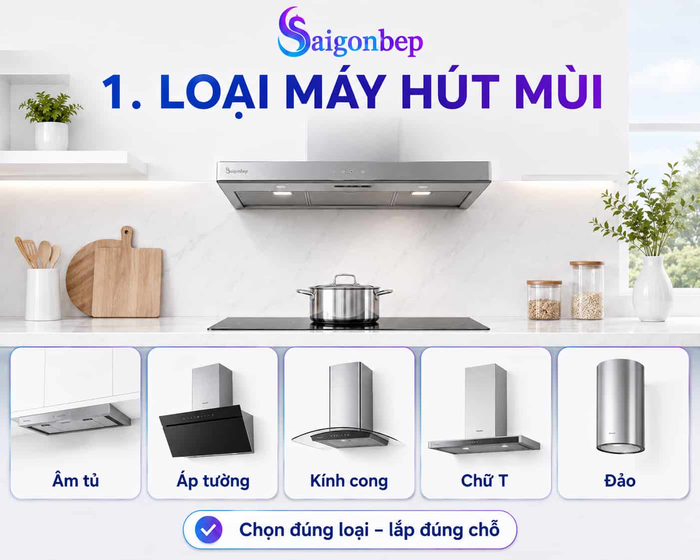 Những lưu ý quan trọng trước khi lắp đặt máy hút mùi