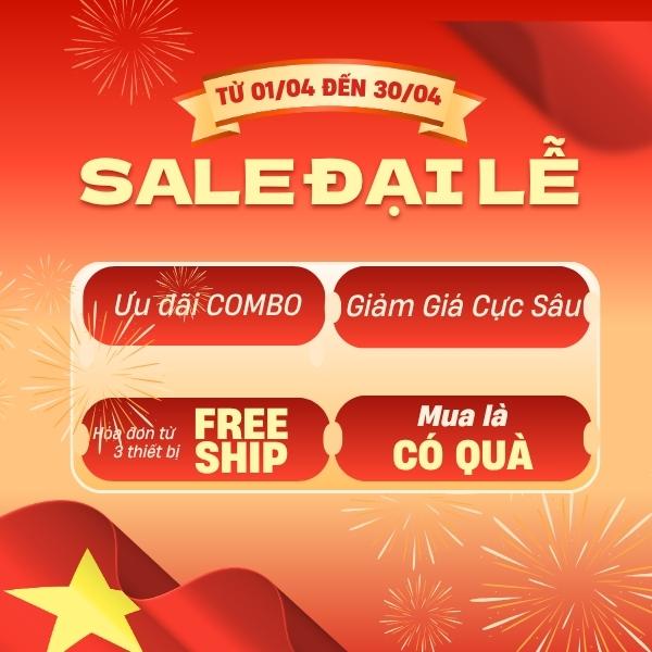 SIÊU ƯU ĐÃI DỊP TẾT ĐỘC LẬP 30/04 VÀ LỄ 01/05 TẠI SÀI GÒN BẾP