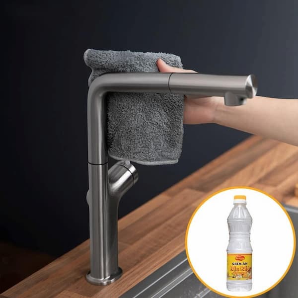 05 cách vệ sinh vòi rửa bát Kluger dễ dàng, hiệu quả cao