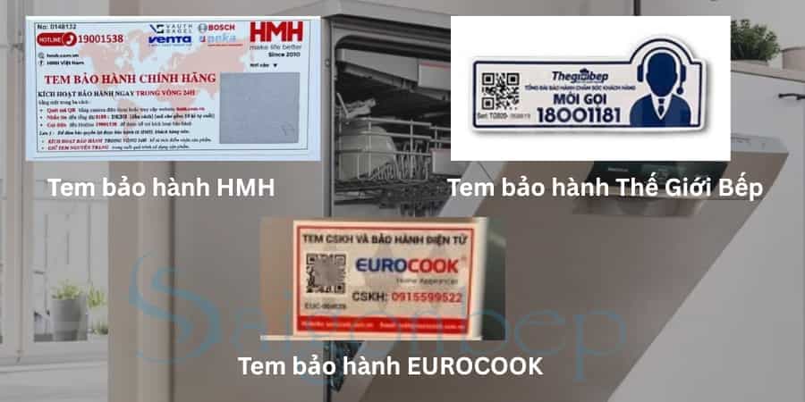 Bảo hành máy rửa bát. Tất cả thông tin cần biết