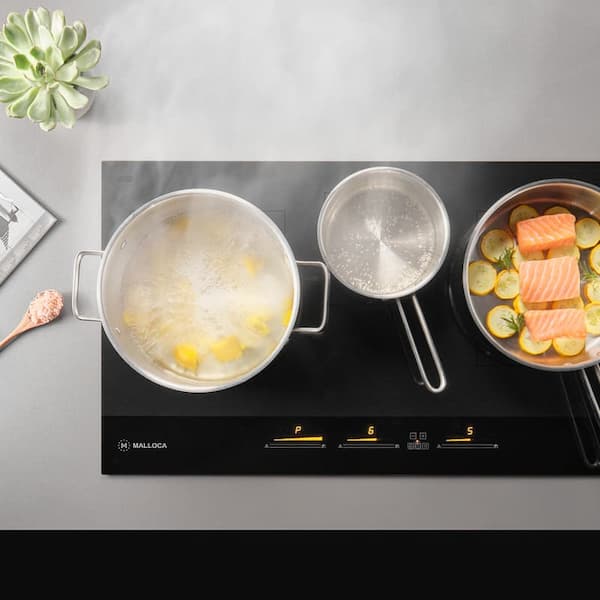 Bếp kính âm 3 từ Malloca Skylux MH-803